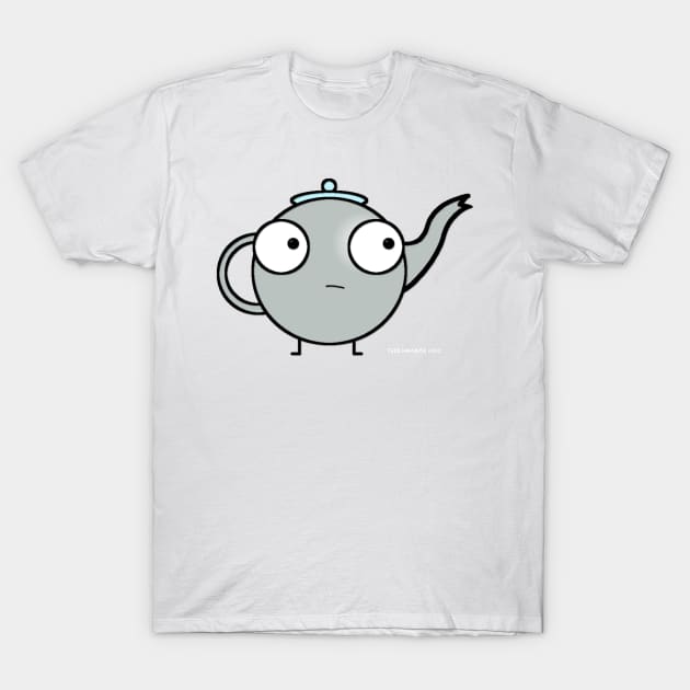 Total Crap Teapot Tea-Shirt T-Shirt by Hazard Studios